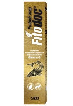 Рыбий жир для животных и птиц Fitodoc/Фитодок раствор приема вн  250мл ООО НВЦ Агроветзащита С П 1473122