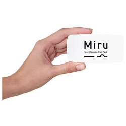 Линзы контактные Menicon miru 1day flat pack (8 6/ 3 5) 30шт Co  Ltd 1257643