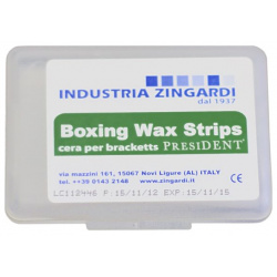 Воск зуботехнический в полосках Boxing wax strips 7шт Industria Zingardi S r L  1092791