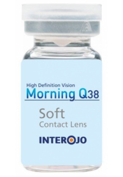 Линзы контактные Adria/Адриа Morning Q38 vial (8 6/+2 75) 1шт Interojo Inc  2141590