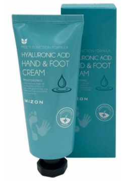 Крем для рук и ног с гиалуроновой кислотой Hyaluronic acid hand & foot cream MIZON 100мл COSON Co  Ltd 2140114