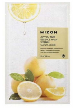 Маска для лица с витамином Joyful time essence mask vitamin c MIZON 23г COSON Co  Ltd 2140114