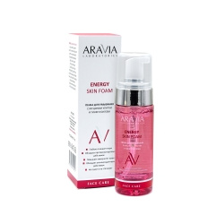 Aravia Laboratories  Пенка для умывания с муцином улитки и гинкго билоба Energy Skin Foam 150 мл А010