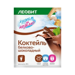 Леовит  Коктейль белково шоколадный 40 г 123102 Cерия продуктов для здорового и