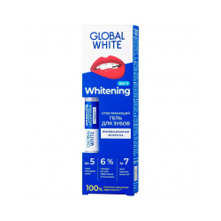 Global White  Отбеливающий гель карандаш для зубов 5 мл GW109 Эффективное