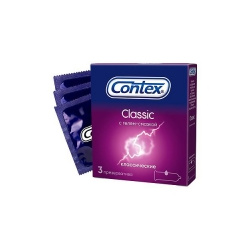 Contex Classic  Презервативы в силиконовой смазке №3 3 шт 17876