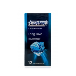Contex Long love  Презервативы №12 12 шт 25486 Обеспечивают надежный и