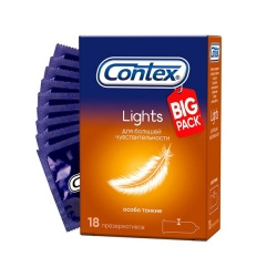 Contex Light  Презервативы особо тонкие №18 18 шт 220091 для