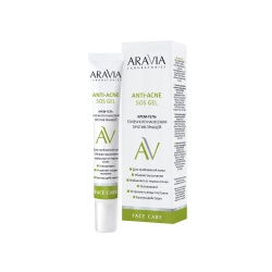 Aravia Laboratories Anti acne SOS Gel  Крем гель точечного нанесения против прыщей 20 мл А062