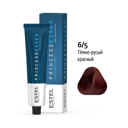 Estel Professional  Крем краска для волос тон 6 5 темно русый красный 60 мл ESP559
