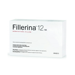 Fillerina  Дермо косметический набор с укрепляющим эффектом Intensive уровень 3 2 флакона х 30 мл RU00822