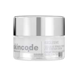 Skincode Exclusive Cellular Wrinkle Prohibiting Eye Contour Cream  Крем клеточный от морщин для век 15 мл SK5007