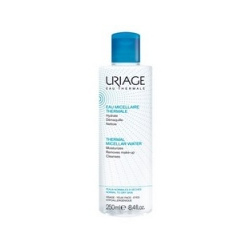 Uriage thermal micellar water normal to dry skin  Мицеллярная Вода очищающая для сухой и нормальной кожи 250 мл U03608