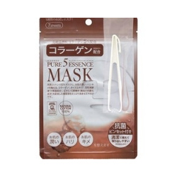 Japan Gals Pure 5 Essential  Питательные маски для лица с коллагеном 7 шт JG114