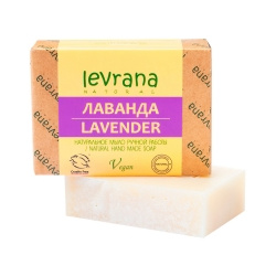 Levrana  Натуральное мыло ручной работы "Лаванда" 100 г LEVR0040