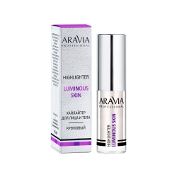 Aravia Professional  Хайлайтер с шиммером жидкий для лица и тела Luminous Skin 02 highlighter 5 мл L012
