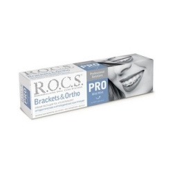 R O C S  Pro Brackets & Ortho Зубная паста 135 гр 03 08 Зубнаяя