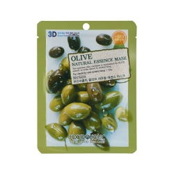 Food A Holic  Тканевая 3D маска с экстрактом оливы для увлажнения и питания кожи Olive Natural Essence Mask 23 г 620696
