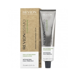 Revlon Professional Revlonissimo  Безаммиачный перманентный веганский краситель с маслами холодного отжима 077 зеленый 75 мл 7260742077