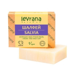 Levrana  Натуральное мыло ручной работы "Шалфей" 100 г LEVR0054