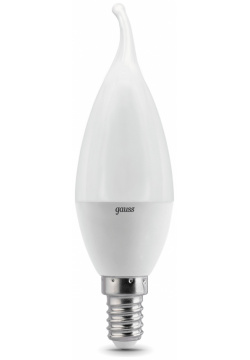 Лампа Gauss LED Свеча на ветру E14 9 5W 890lm 3000K 1/10/50