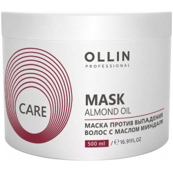 Маска Ollin Professional Care Almond Oil Shampoo против выпадения волос с маслом миндаля 500 мл 