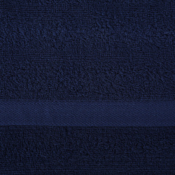 Полотенце махровое Mundotextil Special синие 50х100 см