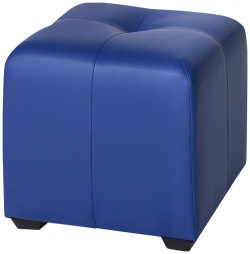 Пуф Dreambag Николь синяя экокожа 40х40х40 см 