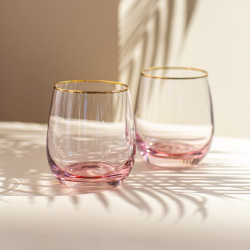 Набор стаканов FLW Gradient розовый 350 мл 4 шт