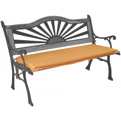 Подушка для скамьи Morbiflex оранжевая 120х50х4 5 см 