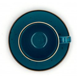 Чашка с блюдцем Porcelana Bogucice Alumina Laguna 0 3 л