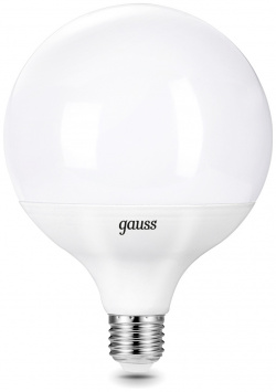 Лампа светодиодная Gauss G125 22Вт 1900 lm 6500K E27