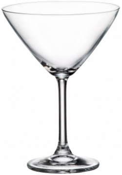 Набор бокалов для мартини Crystalite Bohemia Colibri 280 мл 6 шт 