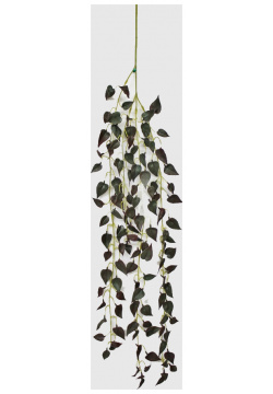 Искусственный Сциндапcус Конэко О ампельный с листьями из латекса  зеленый высота 90 см