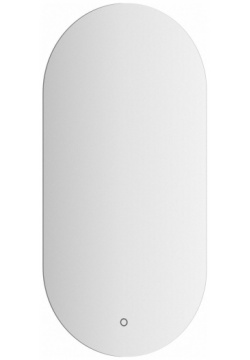 Зеркало Evoform с LED подсветкой 16 5 W 40х80 см Сенсорный выключатель Теплый белый свет 