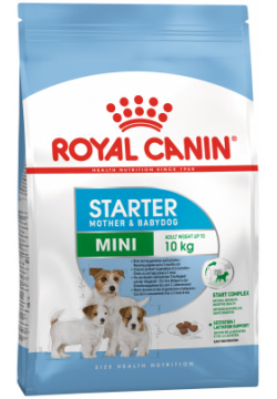 Корм для собак Royal Canin Mini Starter Mother & Babydog щенков до 2х месяцев беременных и кормящих сук 1 кг 