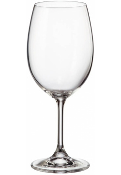 Набор бокалов для красного вина Crystalite Bohemia Sylvia 450 мл 6 шт 