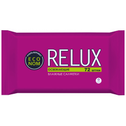 Влажные салфетки Relux освежающие  72 шт