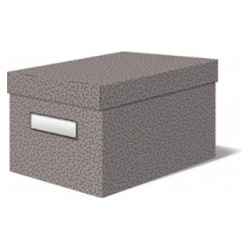 Коробка для хранения Лакарт Дизайн s 2 шт  15х18х27см 9543