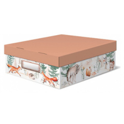 Коробка для хранения Лакарт Дизайн m 2 шт  10х26х35см 9534