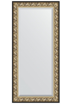 Зеркало с фацетом в багетной раме Evoform барокко золото 106 мм 80х170 см 