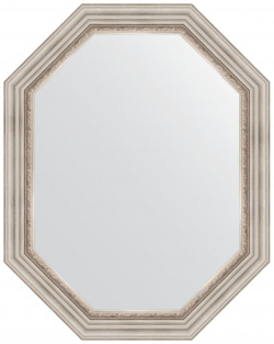 Зеркало в багетной раме Evoform римское серебро 88 мм 76x96 см 