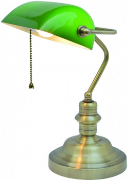 Настольная лампа Arte Lamp Banker A2492LT 1AB 
