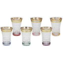 Набор 6 стаканов для воды цветн флоренция Same (SM3176/678 AL) 