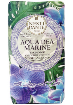 Мыло Nesti Dante Богиня морей 250 г Мягкий бодрящий аромат морской соли отдает