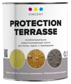 Масло для дерева Vincent Protection Terrasse 0 9 л 
