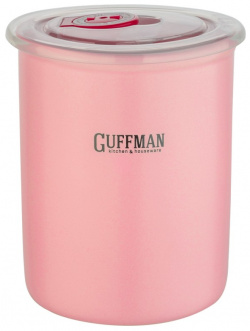 Банка для сыпучих продуктов Guffman Ceramics 0 6 л светло розовый 