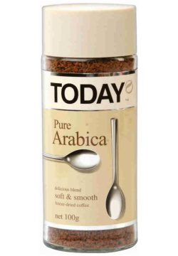 Кофе растворимый Today Pure Arabica 95 г 