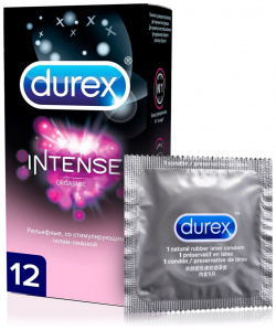 Презервативы Durex Intense Orgasmic 12 шт 