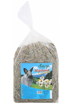Сено Fiory Alpiland Camomile с ромашкой для кролика 500 г 